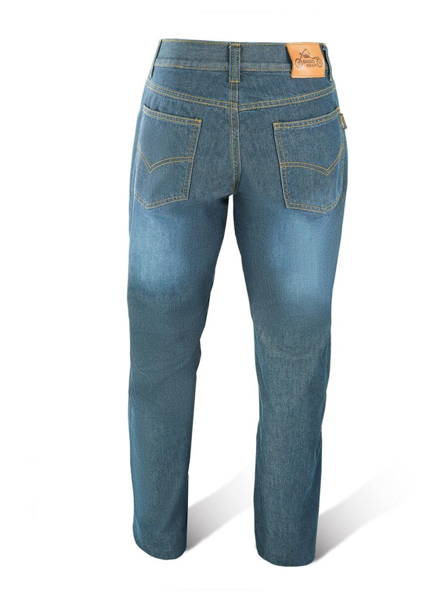 Lavendro Custom Fit Speed King Blue Cordura Denim Jeans – Durable & Stylish - Image 2