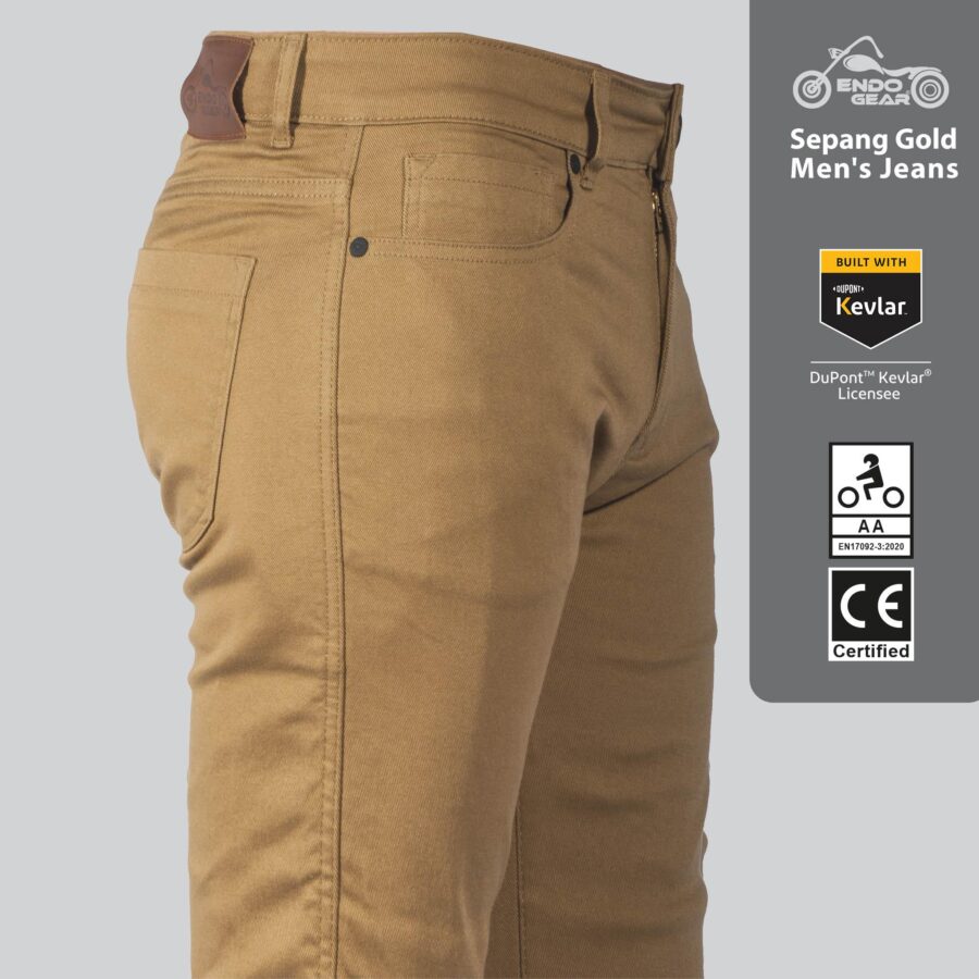 Lavendro Men's Slim Fit Stretch Jeans – Classic Denim for Everyday Wear - Image 3