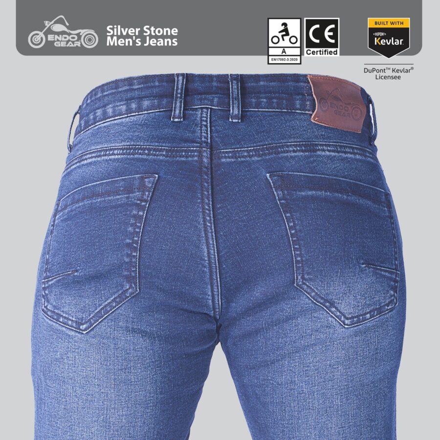 Lavendro Men's Regular Fit Denim Jeans – Durable Everyday Comfort - Image 4