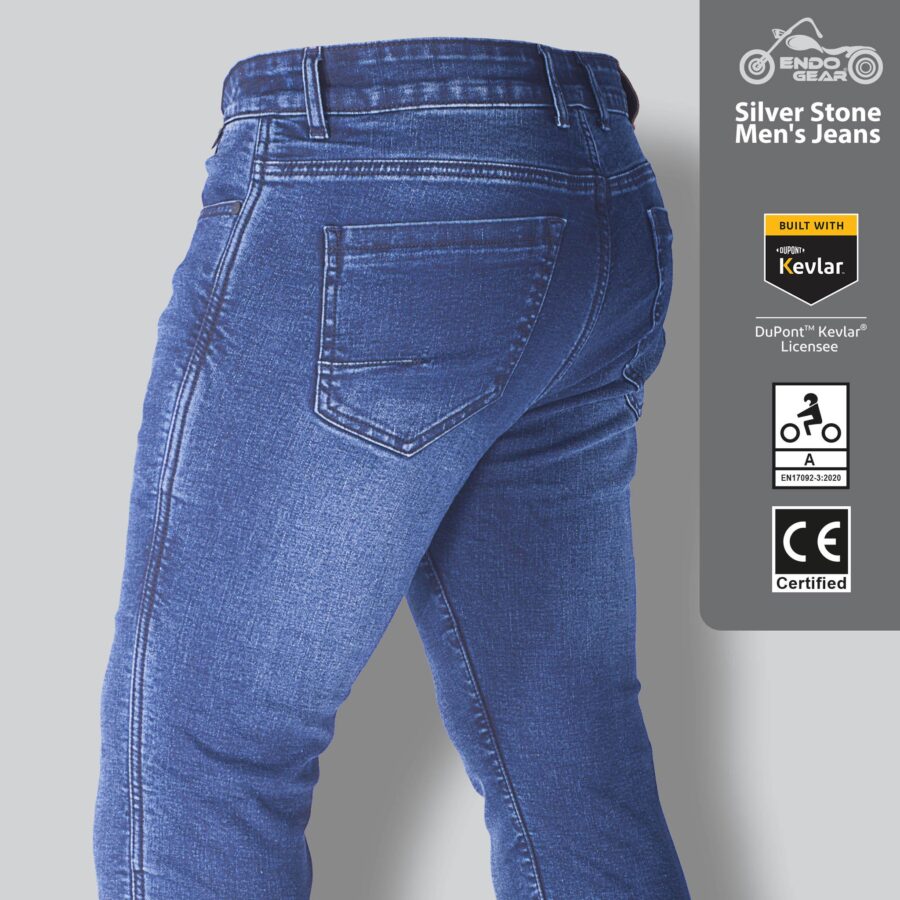 Lavendro Men's Regular Fit Denim Jeans – Durable Everyday Comfort - Image 5
