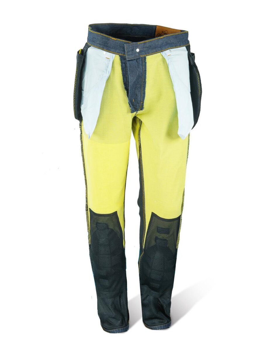Lavendro Custom Fit Speed King Blue Cordura Denim Jeans – Durable & Stylish - Image 5