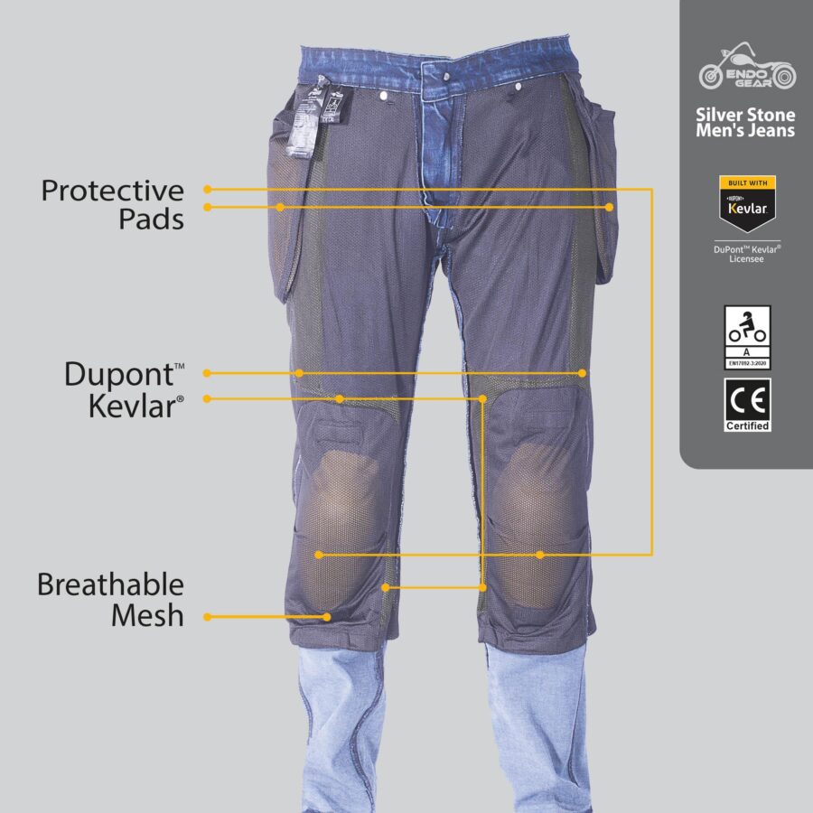 Lavendro Men's Regular Fit Denim Jeans – Durable Everyday Comfort - Image 6