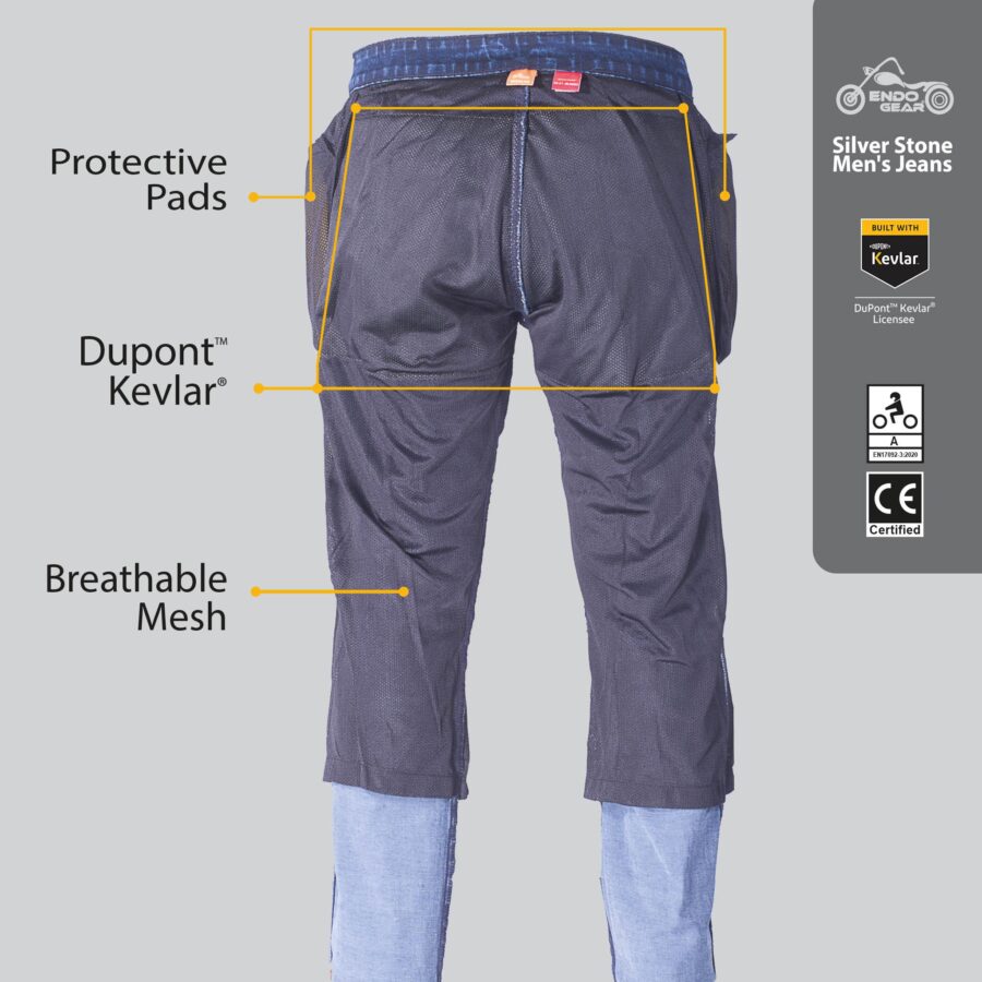 Lavendro Men's Regular Fit Denim Jeans – Durable Everyday Comfort - Image 7