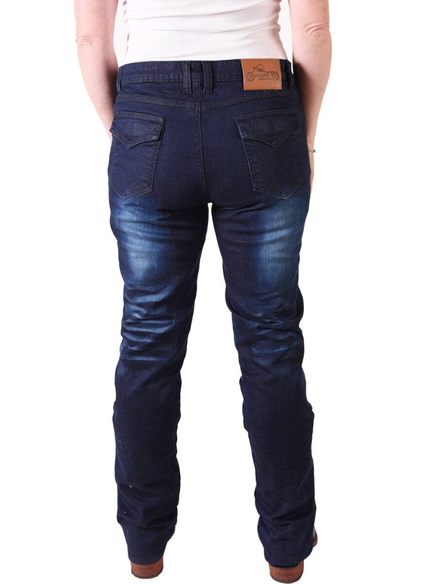 Lavendro Women’s Blue Detroit Steel Denim Jeans – Durable & Stylish Fit - Image 3